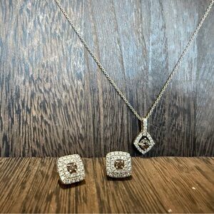 Le Vian Rose Gold and Chocolate Diamond Jewelry Set